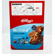 켈로그)다크앤씨솔트에너지바, 48개, 30g