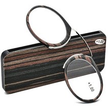 돋보기 확대경 블록렌즈NONOR 남성 돋보기 코 클립 휴대용 팔 독서 안경 очки для зрения TR9, 01 C1 BLACK_01 +100