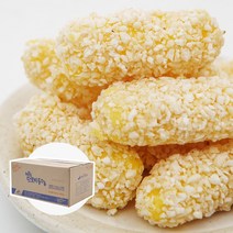 정일품 단호박유과 대용량 1.5kg 명절 설 선물 유과선물 전통과자 벌크 선물세트, 3개
