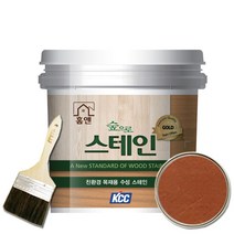 KCC 홈앤스테인 수성스테인 0.9L 오일스테인 친환경, PC220(오크)