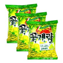 꽃게랑 와사비 70g 3개 ()꽃게랑 스낵 봉지과자 꽃게랑와사비 와사비 와사비과자 와사비맛 와사비맛과자 빙그레, 본상품