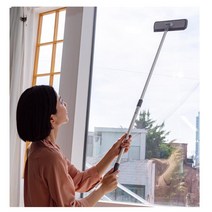 물없이 물묻혀 간편 유리창 방충망 청소밀대 화장실관리 묵은때 가스렌지