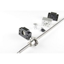 볼스크류 베어링 너트 서포트 가이드 RU RMSFU 1204 볼 스크류 키트 200mm -800mm 엔드 가공 및 BKBF 하우징 포함 300mm 400mm 500mm, 800mm, SFU1204 SET