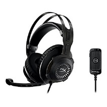 HyperX Cloud Revolver + 7.1 게이밍 헤드셋 7.1ch PS4 PS5 PC Switch Xbox 저반발 쿠션 3.5mm 견고한 스틸 프레임 TeamSpeak D, 클라우드 리볼버 7.1