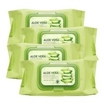 수딩 앤 모이스처 알로에베라 클렌징 티슈 80매 4개