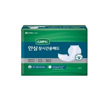 디펜드 남녀공용 안심 장시간용 패드 속기저귀 성인기저귀, 12팩, 30개입
