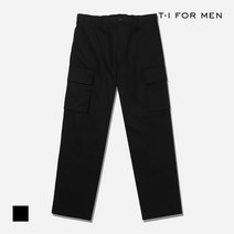 [T.I FORMEN] 카고 면 밴딩 스트레이트 팬츠_M226MPT301M