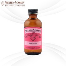 닐슨메시 로즈워터2oz(59ml)첨가물 향신료 장미향 에센스 아로마 향수 퍼퓸 베이킹재료 홈베이킹 아이스크림 농축액 초콜릿, 2oz(59ml)