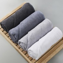 뱀부얀 대나무 수건 150g 10매, 딥그레이 10매, 상세설명 참조