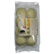 우리밀급식 우리밀 통팥 찐빵 400g(8입)