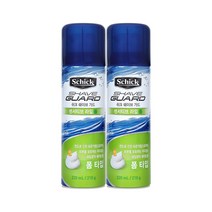 [1+1] 쉬크 쉐이브가드 센서티브 라임폼 220ml, 2개