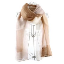 아트박스/더로라 단색 울실크스카프 - 그라데이션 모나코 S5148