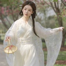 우아한 봄 여름 가을 여성 어른 계랑 철릭 한복 한국 무용 의상 사극 드라마 뮤지컬 촬영