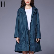 판초우의 판초우비 여성 비옷 남성 윈드 브레이커 비옷 후드 휴대용 방풍 지퍼 오토바이 비옷 성인 비옷