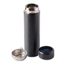 Everywhere 스테인레스 보온보냉병450ml 3color, 450ml, 리얼블랙
