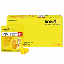 경남제약 레모나 산 비타민C 구미 10봉입 젤리 영양제 아스코르빈산, 430g, 1개