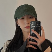 여자 캡모자 빈티지 볼캡 야구 소두 모자