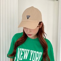 newyork 나일론 삼각패치 볼캡 야구모자 워터파크 물놀이 커플