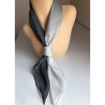 라이팡팡 SHENJING SJ실크 스카프 백합 스카프 여춘추 얇은 작은 사각 타올 그라데이션 누에사 타올