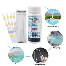 반려동물 수영장 테스트 빠르고 정확한 물 경도 SPA 가정용, 01 50Pcs