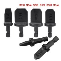 동관 동파이프 확관기 전동 사라기 5/6pc 헥스 샹크 제국 튜브 파이프 확장기 지원 에어컨 스웨이 징 로타리 도구 Set7/8 3/4 5/8 1/2 1/4quot, [02] Type2