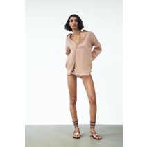 독일 자라 ZARA 오버사이즈 라미 셔츠 619030