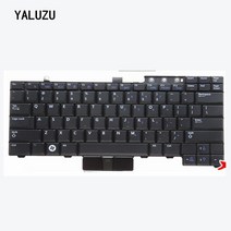 무소음 무접점 키보드 적축 Dell Latitude E6400 E5500 용 US 키보드 Precision 2400 M4400, 한개옵션2, 한개옵션0, 한개옵션1