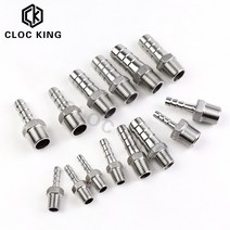 호스니플 멀티조인트 농수관 6mm8mm10mm12mm14mm16mm19mm25mm 바브 x 12 dn15bspt 수컷 SS304 스테인레스 스틸 파이프 피팅, DN15_12mm tube