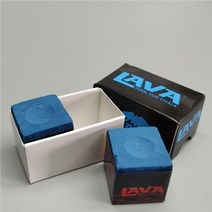 고급 당구 큐대 3쿠션 개인큐 초크 풀 초크 개상자 용암 전문 캐롬 풀 큐 스틱 팁, 상자 당 2pcs, 용암 초크