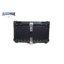 블루샤크 알루미늄 탑박스 45L 55L 65L 85L 100L 오토바이 배달통 배달가방 바이크 배달용품, 무광블랙
