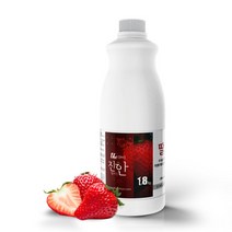 웰파인 더진한 스무디 베이스 1.8kg /과일 라떼 딸기 블루베리 망고 토마토