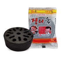 [필굿] 야외용 다용도 숯 장터숯 착화탄 캠핑 BBQ 그릴 번개탄, 10개