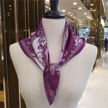 SH04 ES페이즐리 면 정사각쁘띠 스카프 손수건 E22S2CO211 3컬러
