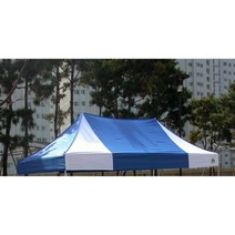 지붕단품(지붕만출고) 방수천 uv가공 뚜껑교체 국내생산 카라반캐노피 천막텐트 천교체, 3X3m, 적색