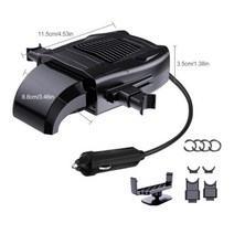 차량용 히터 12V 자동차 전기 데 미스터 성에 제거 장치 150W 공간 휴대용 난방 팬 360 도 회전 액세서리