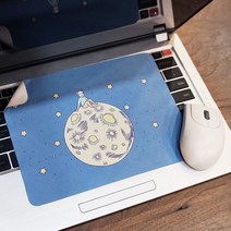 오즈디 수건형 마우스패드 노트북 액정닦기 겸용 극세사 소재 모니터보호 클리너, 1매, 어린왕자