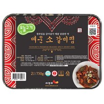 [오늘고기] 매운 소 갈비찜 (750g), 750g, 1팩