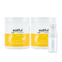 잇트풀 단백질 다이어트 식사대용쉐이크2입+보틀세트, 바나나맛350g+바나나맛350g+보틀1개 x 1세트