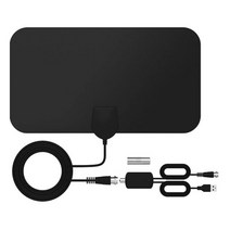 8K 4K 디지털 TV 안테나 부스터 1080P DVB-T2 4000 마일 HD RV 야외 자동차 실내 스마트 채널 EU 플매트 카펫 러그, [02] White 1