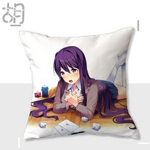 해외 두근두근 문예부 쇼파쿠션 Doki Doki Literature Club-21910, 옵션03