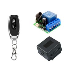 리모컨 찾기 호환 433mhz Rf 송신기 및 수신기 모듈 DC 12v 1 채널 제어 스위치 무선, 01 1R 1AB