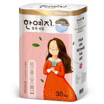 한예지 프리미어 순수 4겹 천연 화장지 25m 30롤 1팩, 단일옵션