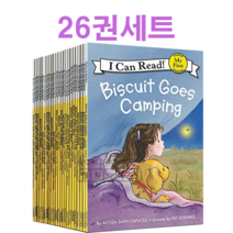 [비엔씨] 국내 아이캔리드 비스킷 원서 I CAN READ BISCUIT 26권세트 마마펜 음원 워크시트 추가 제공
