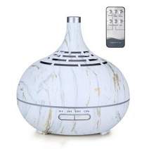 초음파 공기 아로마 테라피 가습기 에센셜 오일 디퓨저 500ml 전기 향기 기관총 홈 램프에 대 한 원격, 12 F_04 영국
