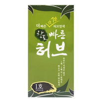 중외제약 창포 빠른허브 염색제, 1호 자연흑갈색, 4개