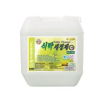 대용량 저용량 식탁 테이블 청소대 국산 세정제, 18.75L, 1개