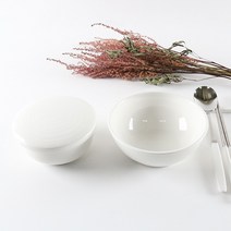 도자기 제사 밥그릇 뚜껑식기, 뚜껑공기