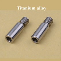 슈퍼 스무스 V6 크라켄 티타늄 합금 히트 브레이크 쓰로트 키메라 사이클롭스 TC4 열 배럴 1 75mm 3d 프린터 2피스