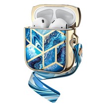 [iBlason] 2019 에어팟케이스 에어팟 1/2세대 케이스 Airpods 보호커버, 오션, AirPods 2019