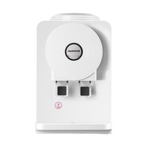 미니 냉온수기 생수 정수기 물 통 워터 디스펜서, 화이트 온수 냉수